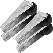 ERINGOGO 5Pcs Heavy Duty Swivel Caster Wheels with Vertical Bracket for Easy Installation Non Slip Design for Furniture Tables Sofas and Versatile Rolling Casters
