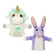 Bluey 2-Pack Of Plush | Unicorse And Bob Bilby Puppets | Perfect Sized To Fit |