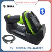 Zebra DS3678-HD High Density Ultra-Rugged Cordless 2D Barcode Scanner USB Kit