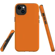 For iPhone 14 Plus Case Tough Protective Cover, Orange