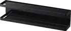 Yamazaki Magnet Fridge side SUPP & seasoning rack black W40×D8×H10cm tower 2189