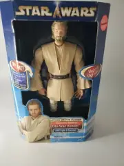 2002 STAR WARS ELECTRONIC BATTLING OBI-WAN KENOBI ATTACK OF THE CLONES