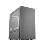 COOLERMASTER SILENCIO S400機殼 玻璃版 硬派精璽