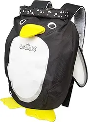 Trunki Kid’s Waterproof Swim & Gym Bag – PaddlePak Pippin Penguin (Black)
