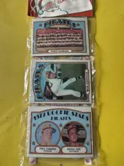 1972 TOPPS BB Holiday 12 Card Rack PITTSBURGH PIRATES ROOKIES RICHIE ZISK EX+