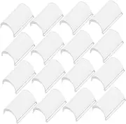 BIUDECO 100pcs Transparent Hot Fusion Keratin Glue Pellets for Hair Extensions Adhesive Glue Beads for Hot Melt Hair Extension
