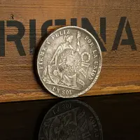在飛比找樂天市場購物網優惠-1871美洲秘魯共和國自由女神銀幣銀元 秘魯太陽幣1索爾仿古