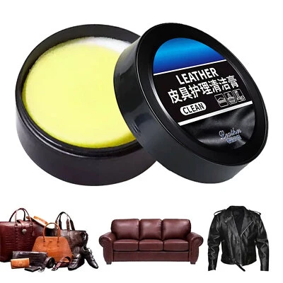 1/2/3PCS Leader Cleaning and Care Cream, Cleaning Paste for Leather Care Wax AU