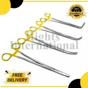 Set of 4 Hysterectomy Zeppelin Z Clamps Surgical Gynecology Ob/Gyn