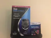 BUY 100 LANCETS 33G AND GET True Metrix Blood Glucose Monitoring Meter FREE