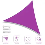 28FT 97% UV Block Triangle Sun Shade Sail Canopy Outdoor Patio Pool Fuchsia