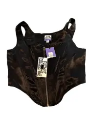 NWT Future Collective Kahlana Barfield Corset Bustier Corset Top 14 Nordstrom