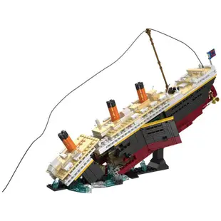【積木家】相容樂高 積木 泰坦尼克號 積木 成人 高難度 拼裝 模型 男孩 玩具 鐵達尼號
