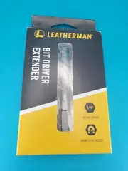 Leatherman Bit Driver Extender for Multi-Tools - Silver! NEW IN BOX