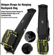 XCMAN Padded Snowboard Wheels Bag with TSA Lock,Perfect for Road Trips and Ai...