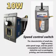 220V Electric Motor Variable Adapter Gear Motor Box With Adjust Speed Controller