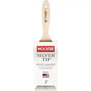 (12)-Wooster SILVER TIP 3 In. Flat Wall Varnish And Paint Brush Model: 5223-3