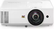 PS502W 4000 Lumens WXGA Short Throw Projector with HDMI and USB Type a Connectiv