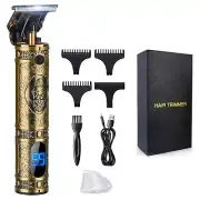 Suttik Professional Hair & Beard Trimmer For Barber T-blade Hair Edgers Clip...