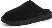 UGG Mens Classic Slip-On Slipper, Black, 11 US