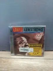 LOUIS ARMSTRONG CD "KEN BURNS JAZZ" [NEW] HYPE STICKER [MR4-B1B]
