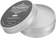 Healvian Beard Shaving Soap Men's Shaving Soap Peppermint Shave Soap Shaving Soap Male Shaving Soap Shave Soap for Beard