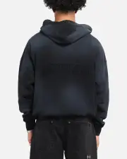 [SAINT MORTA] Saint Morta Manticore Boxy Hoodie Sunfade Black - Size M M Sunfade Black