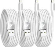 [3 Pack] USB to Lightning Fast Charger/Data Synchronize Charging Cable For iPhone 14/13/12/11 Pro Max/ iPad 6th 7th 8th 9th Gen
