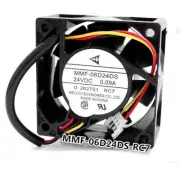 Yaskawa inverter fan MMF-06D24DS-RC7 6025 6CM 24VDC 0.09A 3-pin