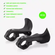 Ergonomic design bicycle grips bar ends bar ends