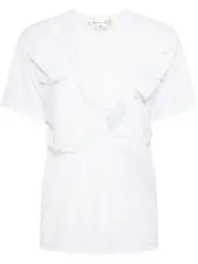 [COMME des GARCONS] Gathered-Detail Tee