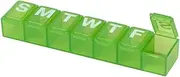 Ezy Dose Weekly (7-Day) Pill Planner and Vitamin Organizer (Small) | Great for Travel | Assorted Colors