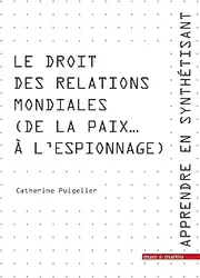 Apprendre en synthétisant Tome 6. Le droit des relations mondiales (de la paix... à l'espionnage)