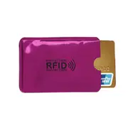 20 Pcs Anti Wallet Blocking Reader Lock Bank Card Holder Id Bank Card Case Protection Metal Credit Holder Aluminium