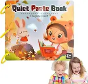 Learning Sticker Book, Early Learning Sticker Book | Sticker Book for Kids - Educational Sticker Book for Kids, Creative Book for Preschool Kids