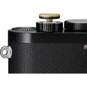 LEICA Soft Release Button, brass, blasted finish
