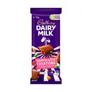 Cadbury Dairy Milk Marvellous Creations Jelly Popping Candy Chocolate Block | 190g