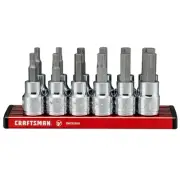 V-Series™ 3/8 in Drive X-Tract Technology Hex Bit Socket Set - CMMT17735V