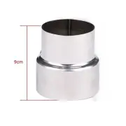 Stainless-Steel Flue Liner Reducer/Tubing Connector Chimney Adaptor Stove Pipe
