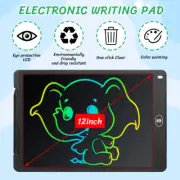 12" LCD Writing Tablet for Kids Electronic Digital Drawing Pad Notepad Xmas Gift