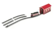 Bachmann - Spectrum� Village Street Car Christmas Train Set - On30
