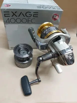 【欣の店】SHIMANO 喜馬路 美規版 EXAGE A-RC 4000 FC 雙線杯式樣 4000型 捲線器 特價