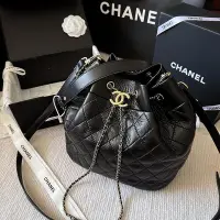 在飛比找Yahoo!奇摩拍賣優惠-【二手】禮盒包裝 香奈兒 Chanel 小香希臘系列之抽繩水