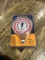 Yellow Jacket 49035 Manifold 2-1/2" Red Pressure Gauge for R-410A G-16