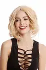 Wig Women's Wig Short Shoulder Length Middle Part Wavy Blonde Mix Long Bob
