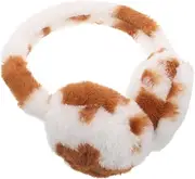 [BESTYASH] Foldable Plush Ear Muffs for Women Cozy and Cute Winter Ear Warmers for Outdoor Activities Lightweight and Soft for Cold Weather Protection