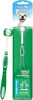 Tropiclean Fresh Breath Small Tripleflex Toothbrush for Dogs