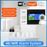 Wireless Home Alarm WiFi SMS Complete Burglar Alarm System With Alarm Siren120dB