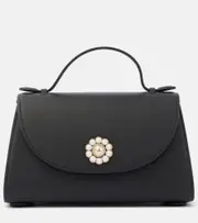 [Simone Rocha] Simone Rocha Valentine leather shoulder bag One Size black