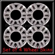 Ford F-350 Truck Chrome Wheel Skins Superduty Hubcaps 18" Wheel Covers 2017-2020